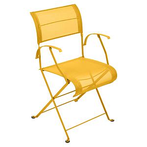 Chaise pliante bridge DUNE PREMIUM Fermob miel