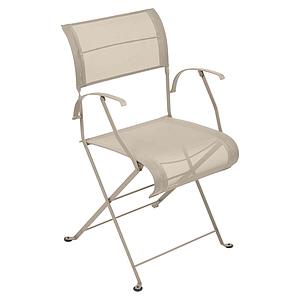 Chaise pliante bridge DUNE PREMIUM Fermob muscade