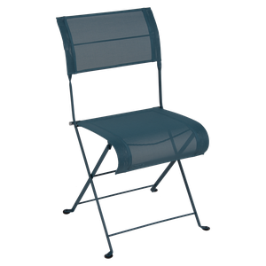 Chaise pliante DUNE PREMIUM Fermob bleu acapulco