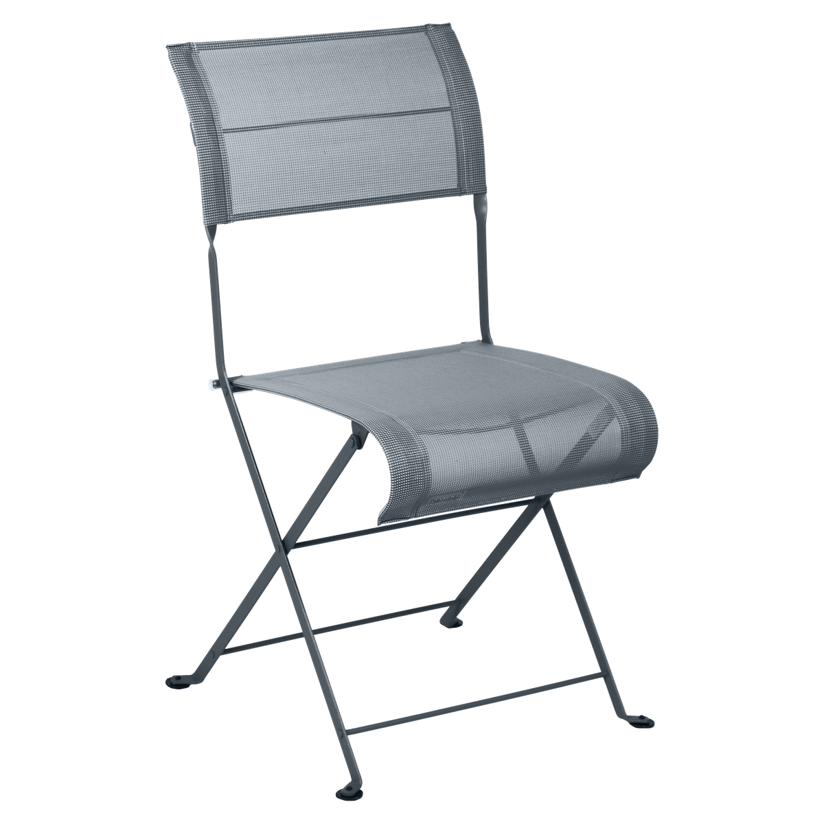 Chaise pliante DUNE PREMIUM Fermob gris orage 