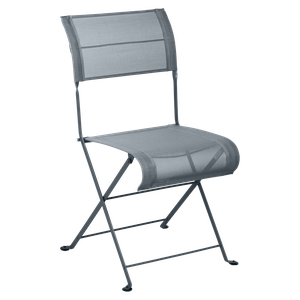 Chaise pliante DUNE PREMIUM Fermob gris orage 