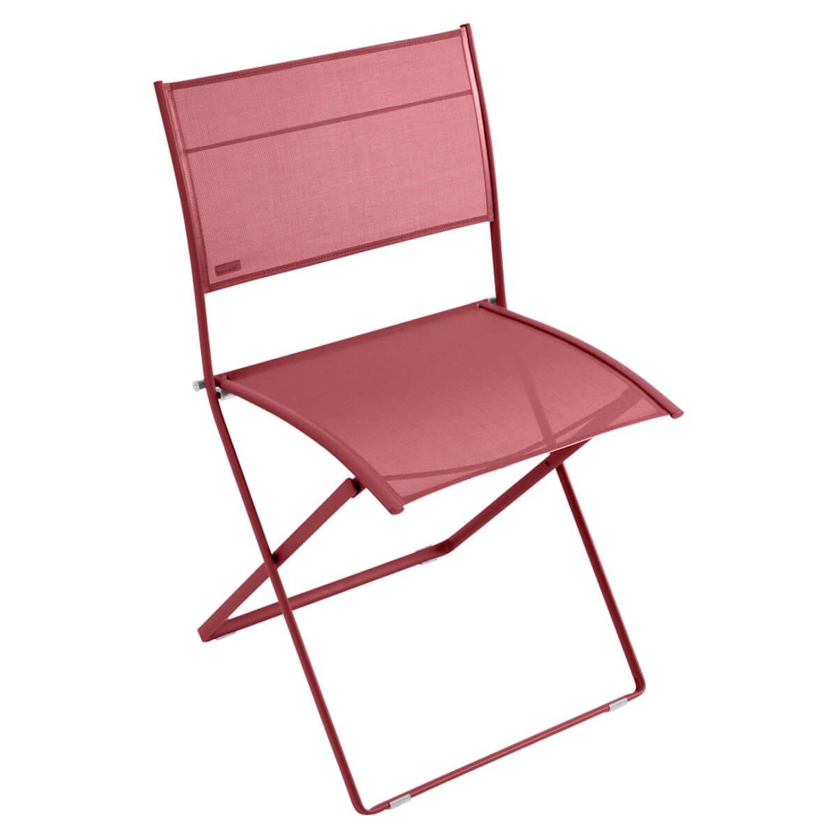 Chaise pliante PLEIN AIR Fermob Rouge piment