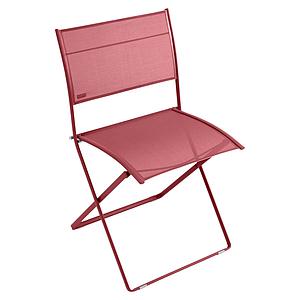 Chaise pliante PLEIN AIR Fermob Rouge piment