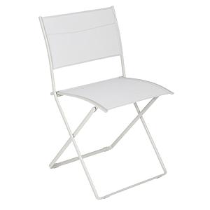 Chaise pliante PLEIN AIR Fermob stereo gris argile