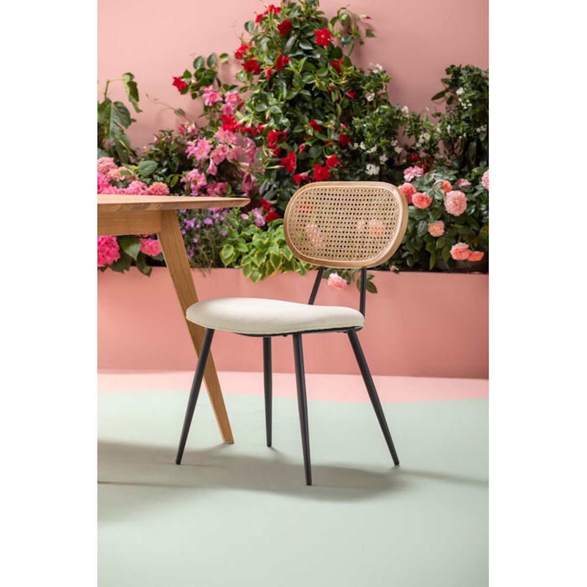 Chaise ROSALI Kare Design Cream