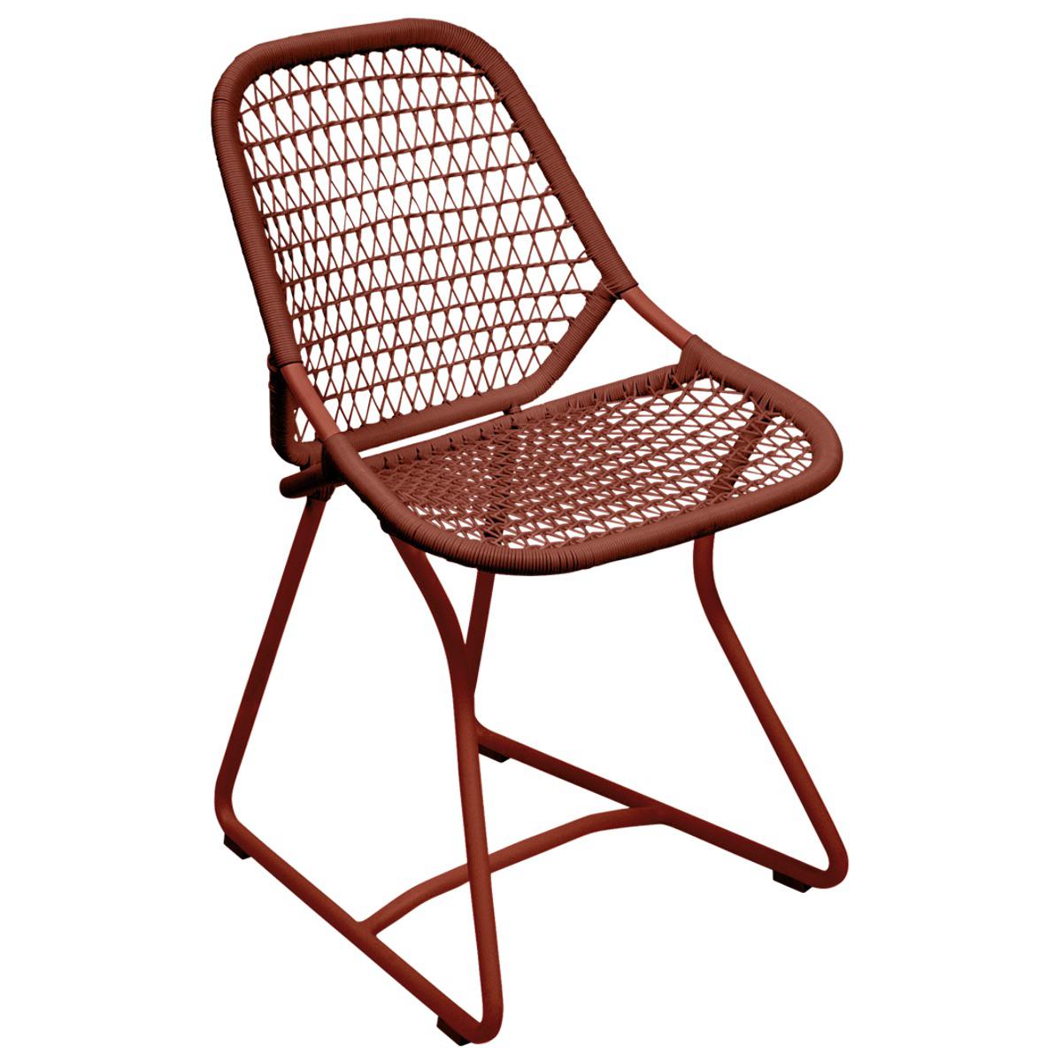Chaise SIXTIES Fermob Ocre Rouge