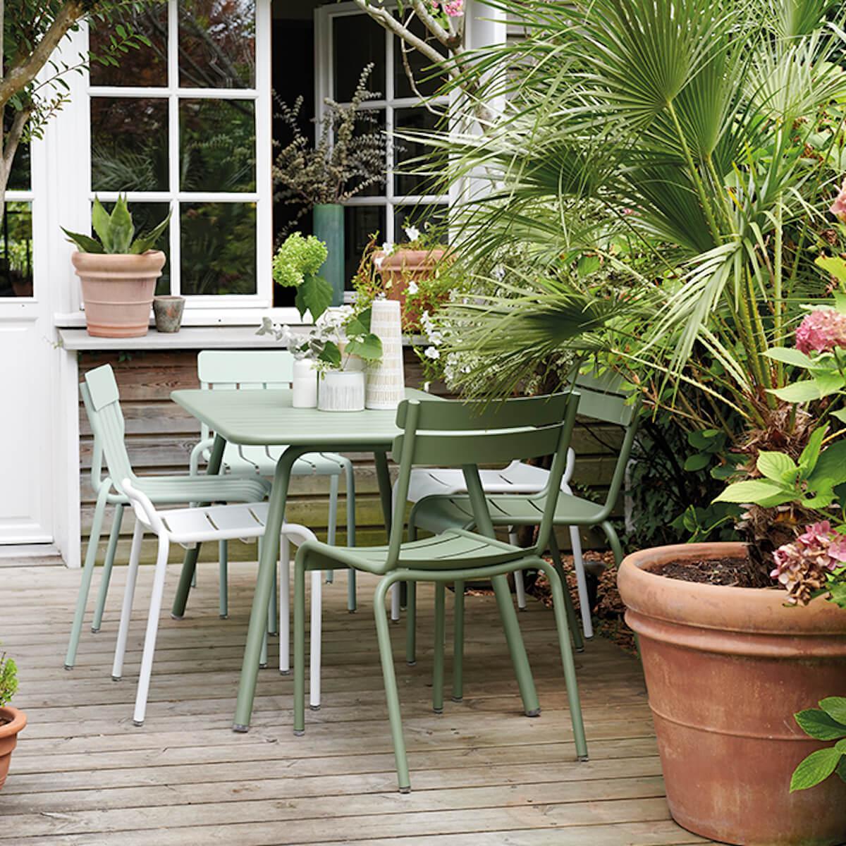 Chaise STRIPE Fermob cactus
