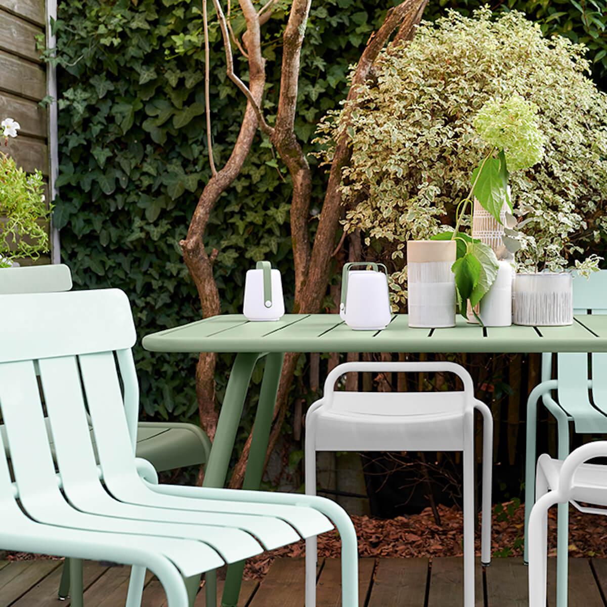 Chaise STRIPE Fermob piment