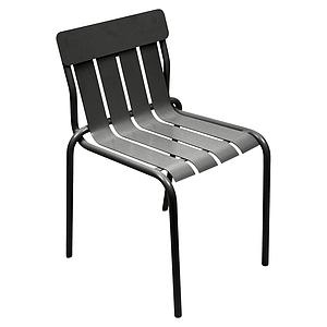 Chaise STRIPE Fermob réglisse