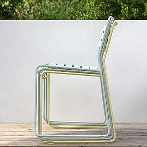 Chaise SURPRISING Fermob blanc coton