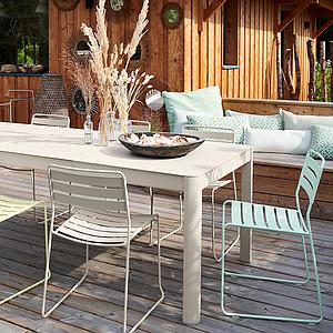 Chaise SURPRISING Fermob blanc coton