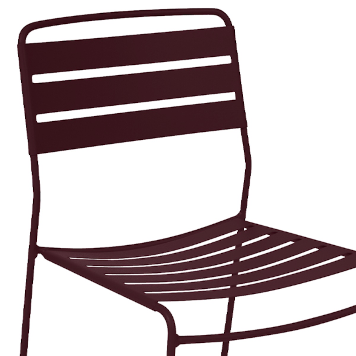 Chaise SURPRISING Fermob cerise noir