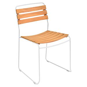 Chaise SURPRISING TEK Fermob blanc coton