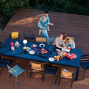 Chaise SURPRISING TEK Fermob Bleu Abysse