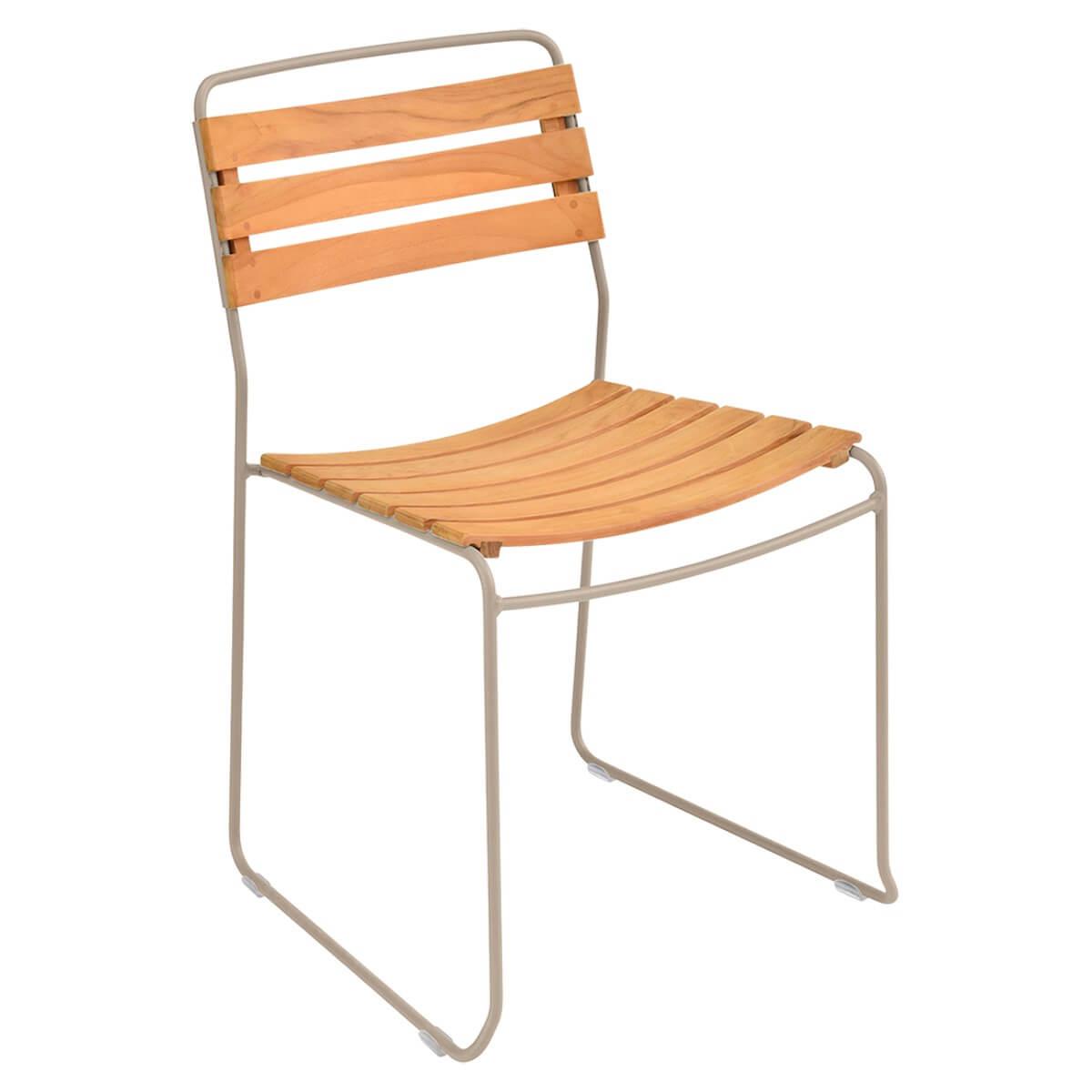 Chaise SURPRISING TEK Fermob muscade