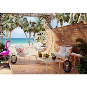Chaise suspendue IBIZA Kare Design blanc