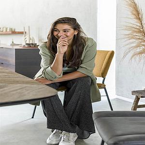 Chaise TATUM Xooon ocre