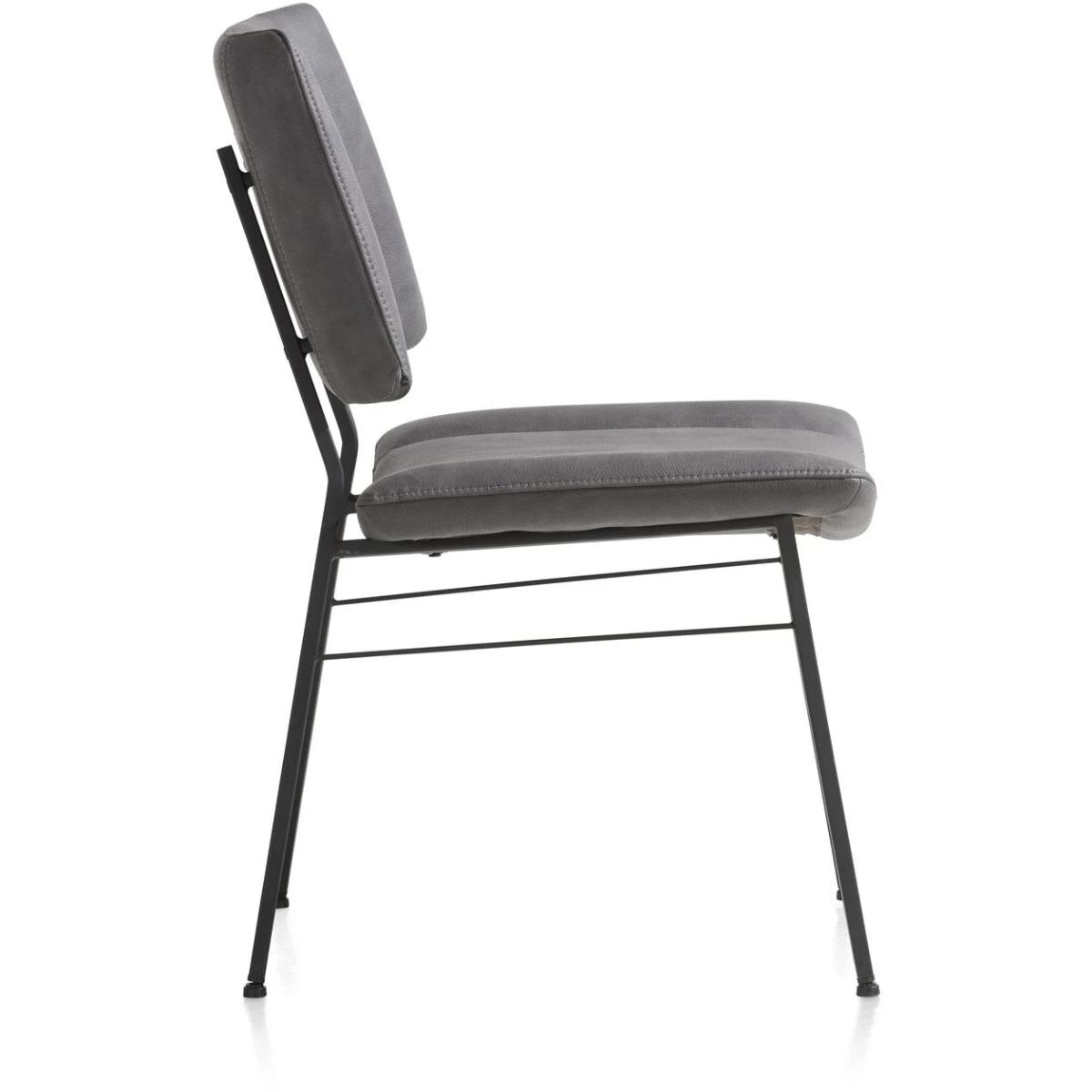 Chaise TATUM Xooon Pala anthracite