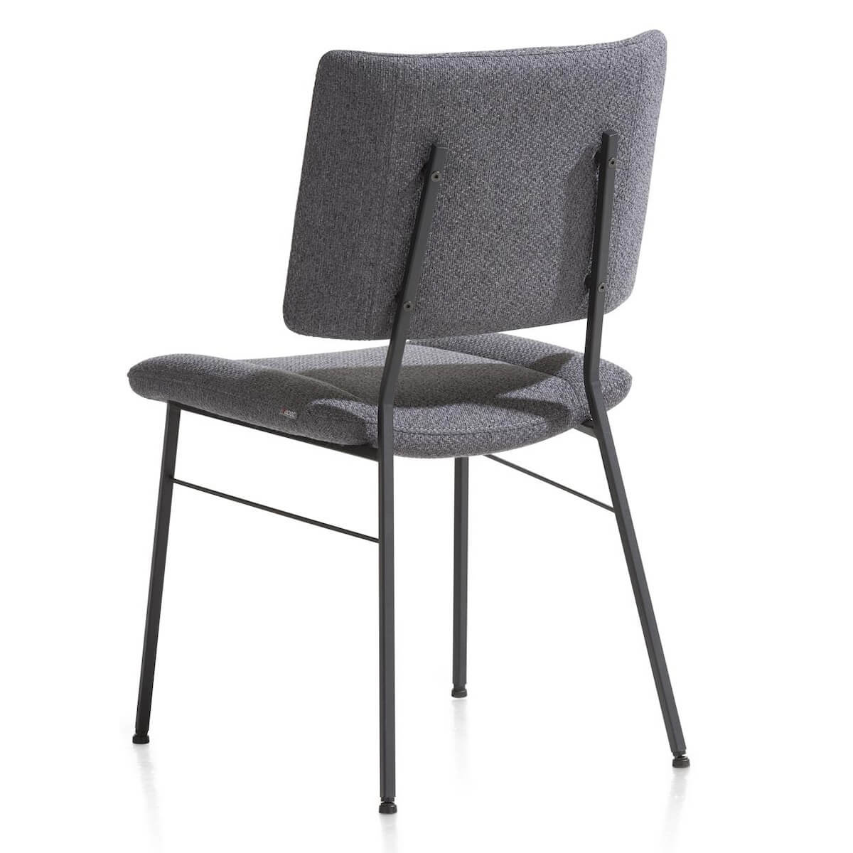 Chaise TATUM Xooon tissu gr 0/Ponti/Anthracite