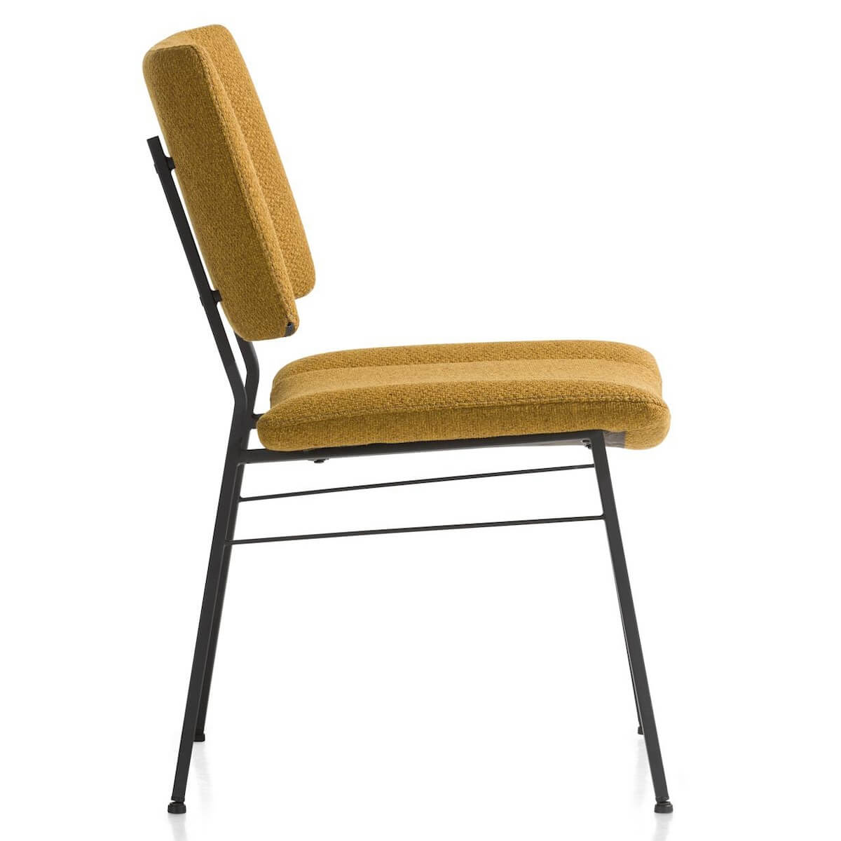 Chaise TATUM Xooon tissu gr 01/Ponti/Ocre