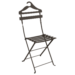 Chaise valet BISTRO Fermob tonka 