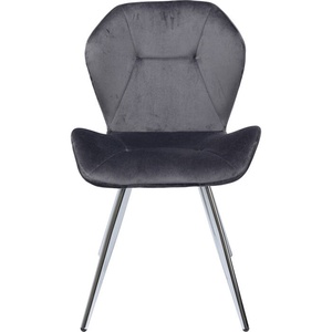 Chaise VIVA Kare Design gris-chromé