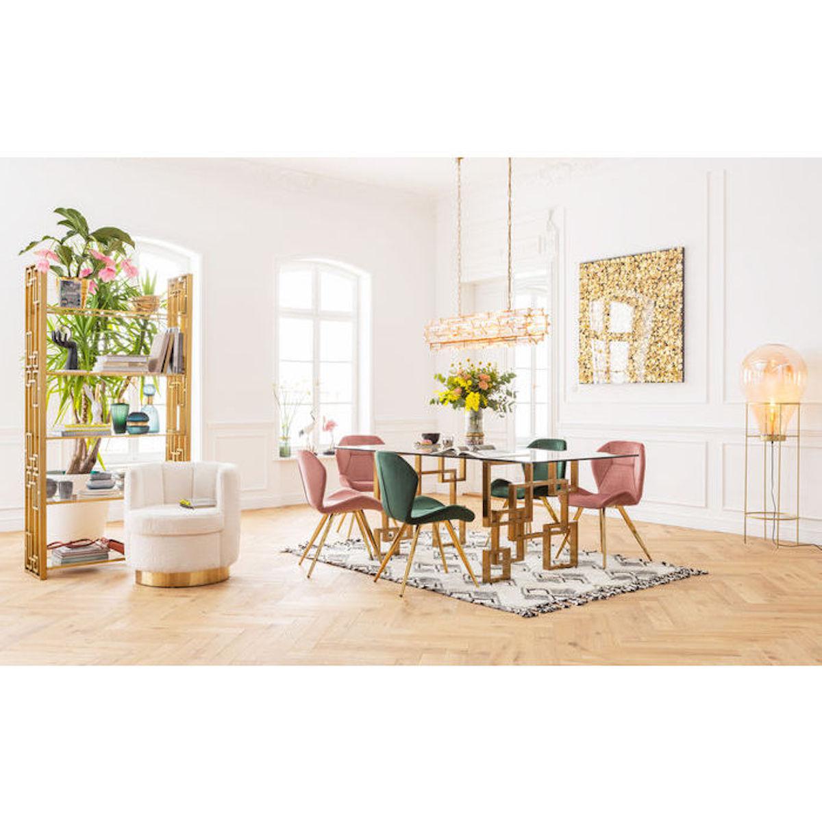 Chaise VIVA Kare Design rose
