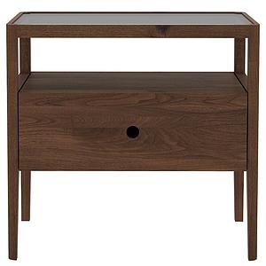 Chevet SPINDLE Ethnicraft 1 tiroir noyer