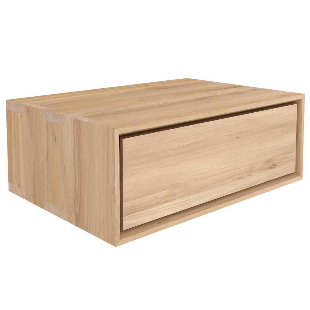 Chevet suspendu NORDIC II Ethnicraft chêne