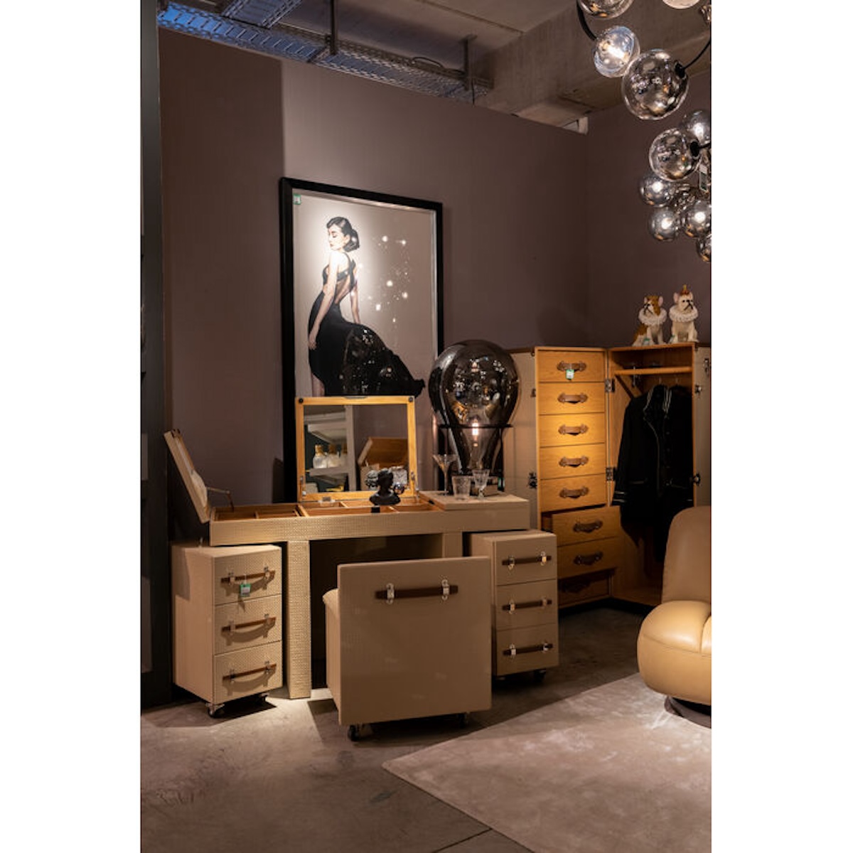 Coiffeuse VENEZIA Kare Design Creme