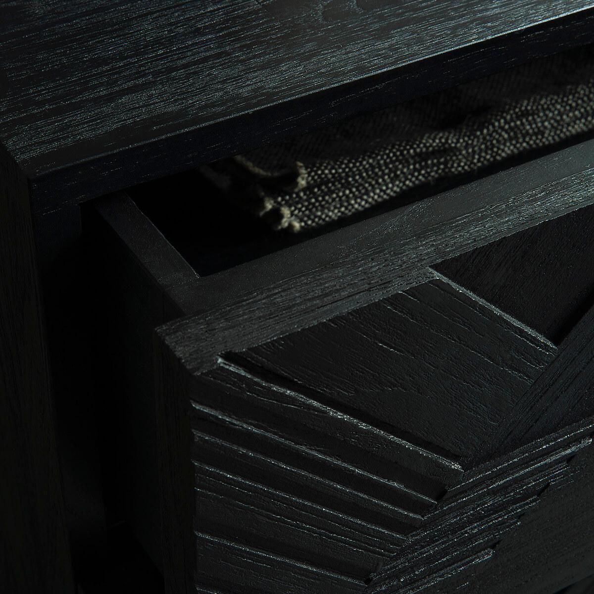 Commode 100cm GRAPHIC Ethnicraft teck noir