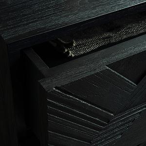 Commode 100cm GRAPHIC Ethnicraft teck noir