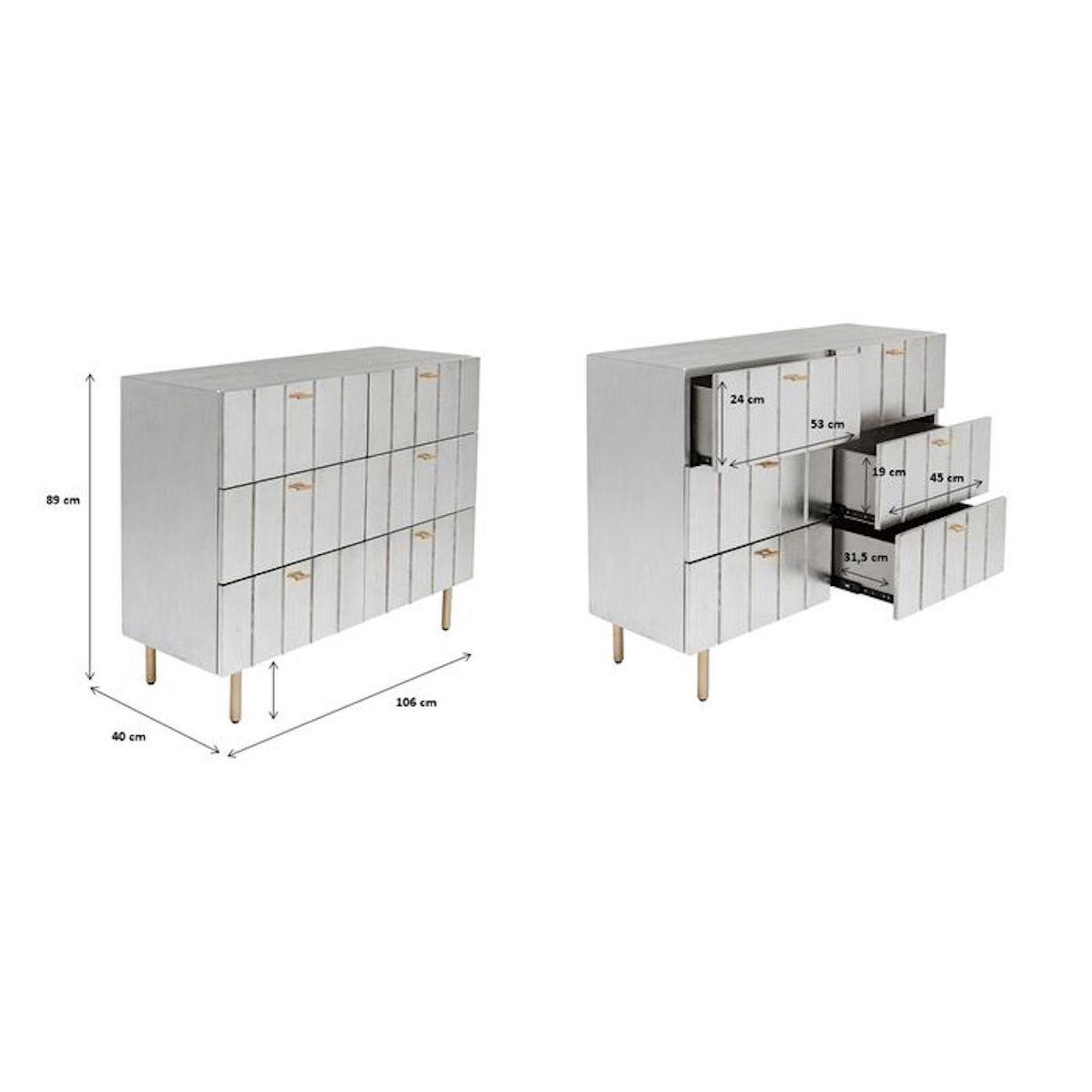 Commode 106cm VENICE LINE Kare Design