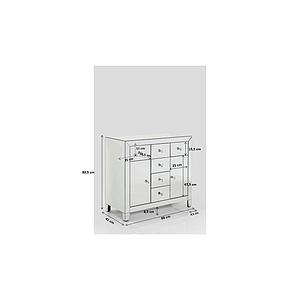 Commode 2 portes 6 tiroirs LUXURY Kare Design