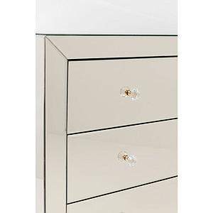 Commode 3 tiroirs LUXURY Kare Design Champagne
