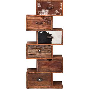 Commode 6 tiroirs Zick Zack RODEO Kare Design