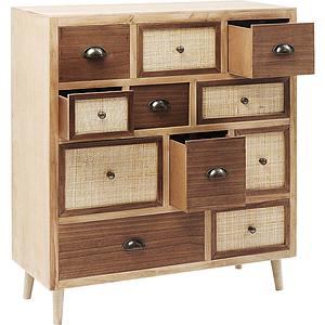 Commode 90cm 10 tiroirs SAMOS Kare Design