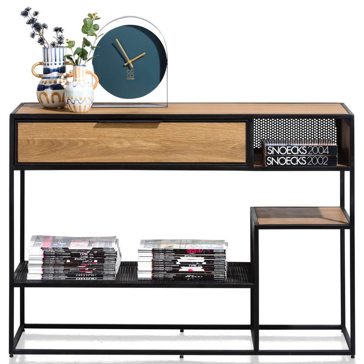 Console 110x35cm CITY Henders & Hazel railway brown