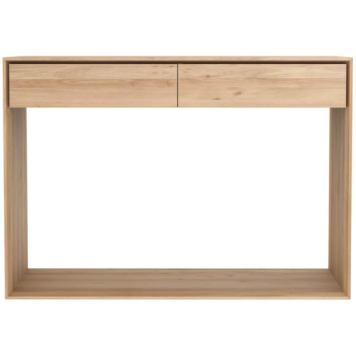 Console 120cm NORDIC Ethnicraft chêne