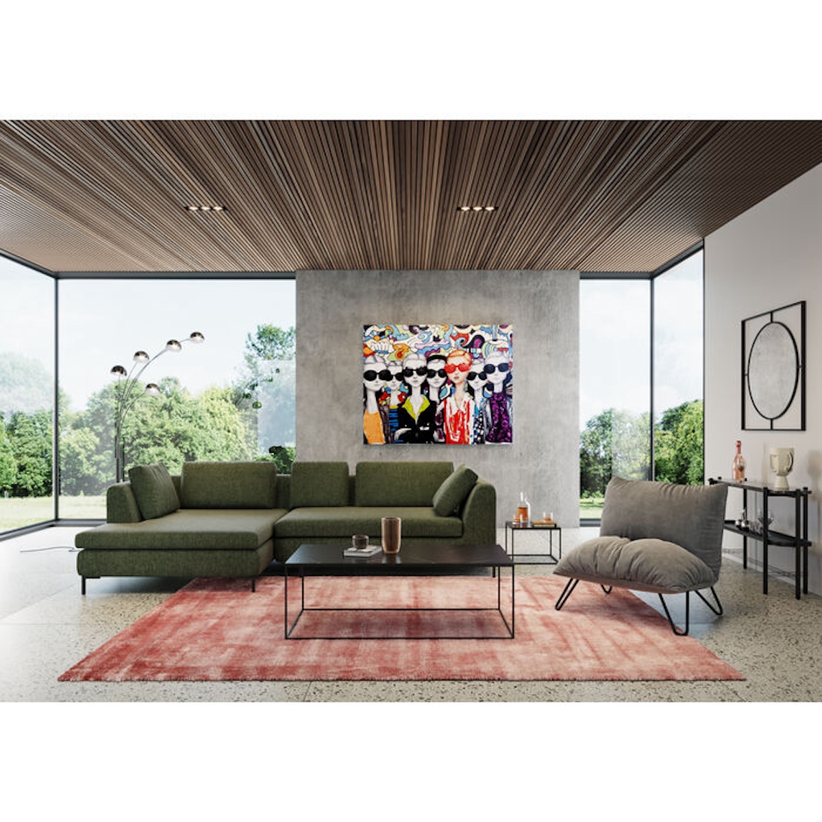 Console 120x72cm BENNET Kare Design