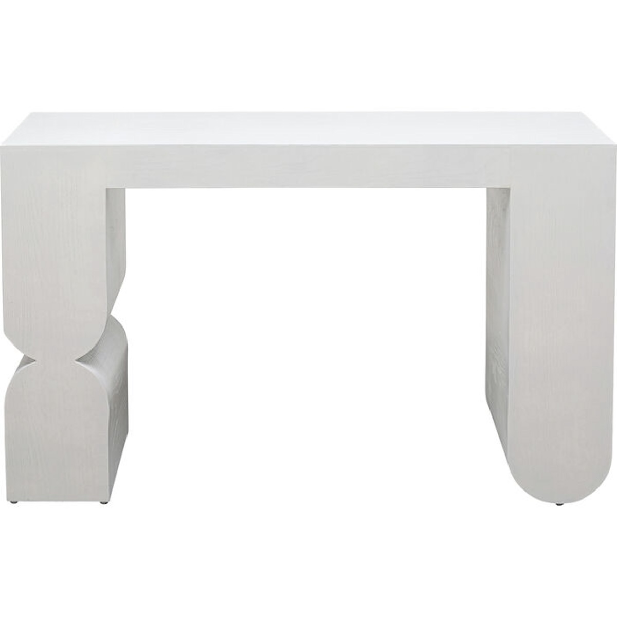 Console 120x76cm CURVE Kare Design blanc