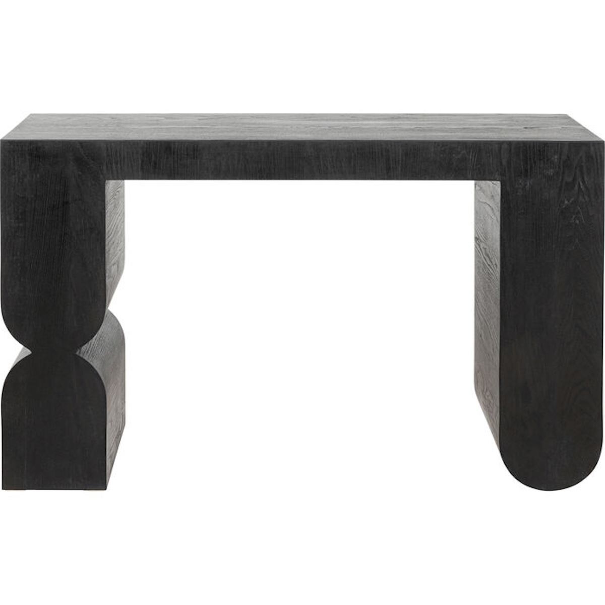 Console 120x76cm CURVE Kare Design noir