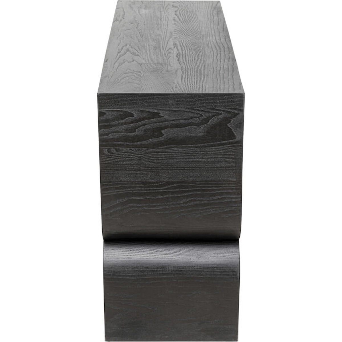 Console 120x76cm CURVE Kare Design noir