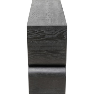 Console 120x76cm CURVE Kare Design noir