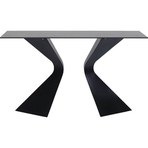 Console 140x81cm GLORIA Kare Design noir céramique