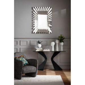 Console 140x81cm GLORIA Kare Design noir céramique