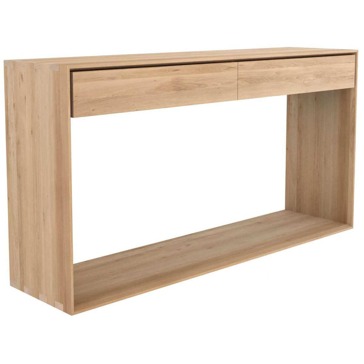 Console 160cm NORDIC Ethnicraft chêne