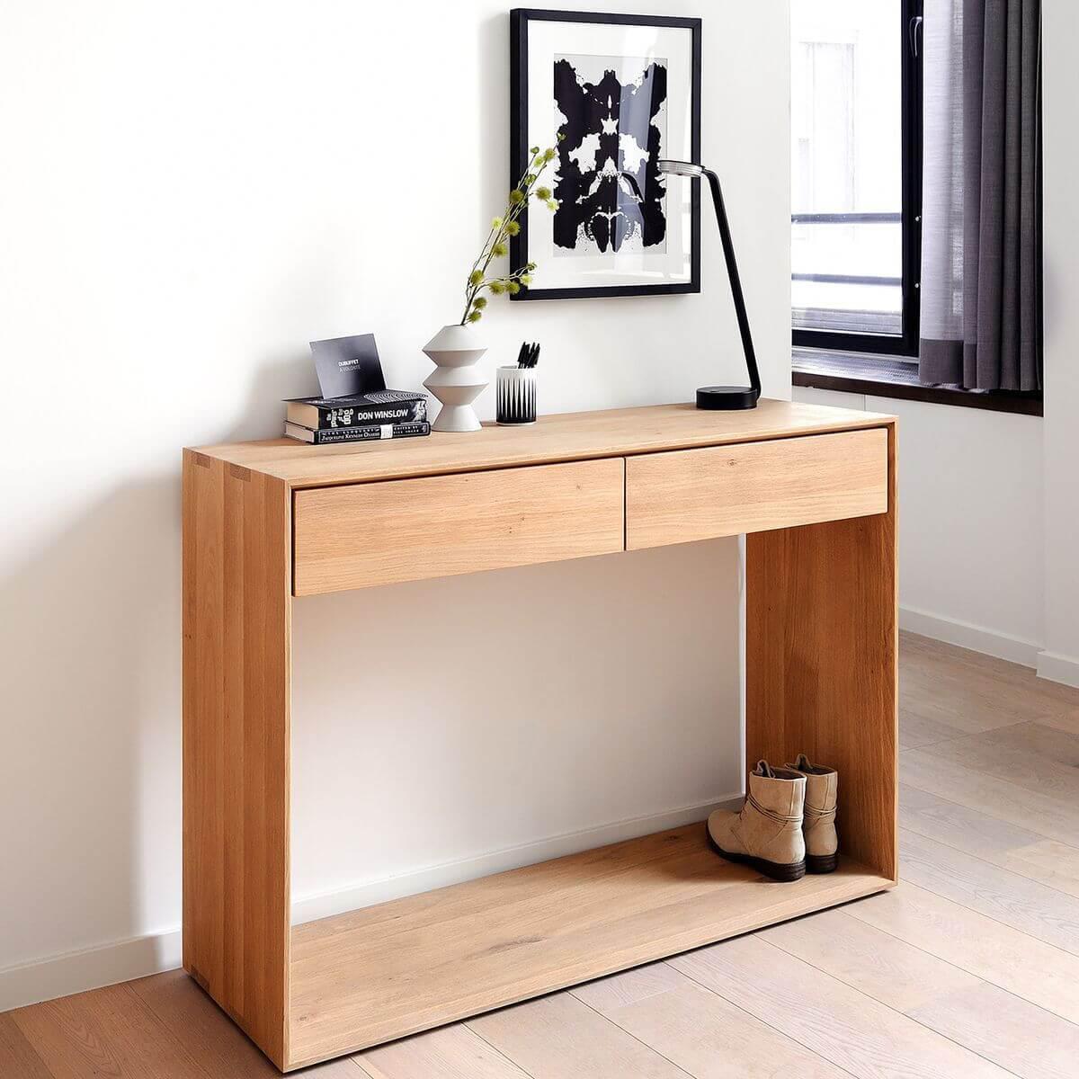 Console 160cm NORDIC Ethnicraft chêne