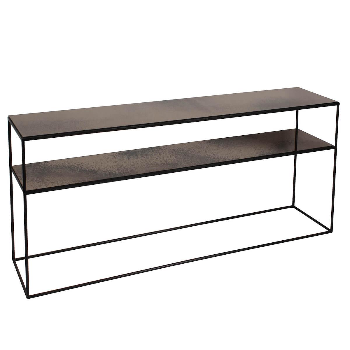 Console 160x36cm SOFA Ethnicraft Bronze Copper