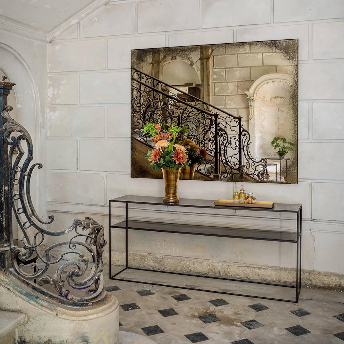 Console 160x36cm SOFA Ethnicraft Bronze Copper